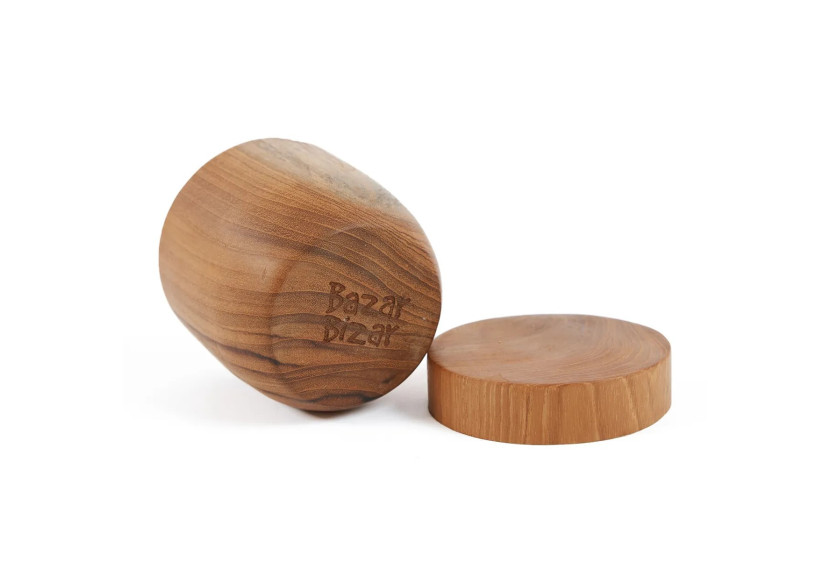 Bocal en Racine de Teck - Artisanat authentique - BASU507-M - Bazar Bizar