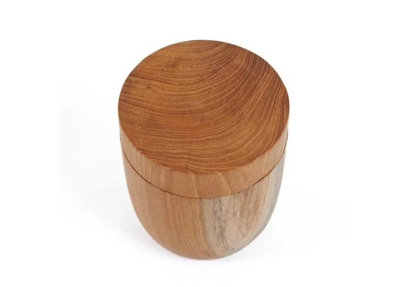 Bocal en Racine de Teck - Artisanat authentique - BASU507-M - Bazar Bizar