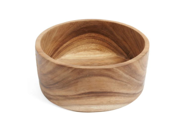 Bol à Salade Suar - Élégance Naturelle en Bois - BASU301-M - Bazar Bizar