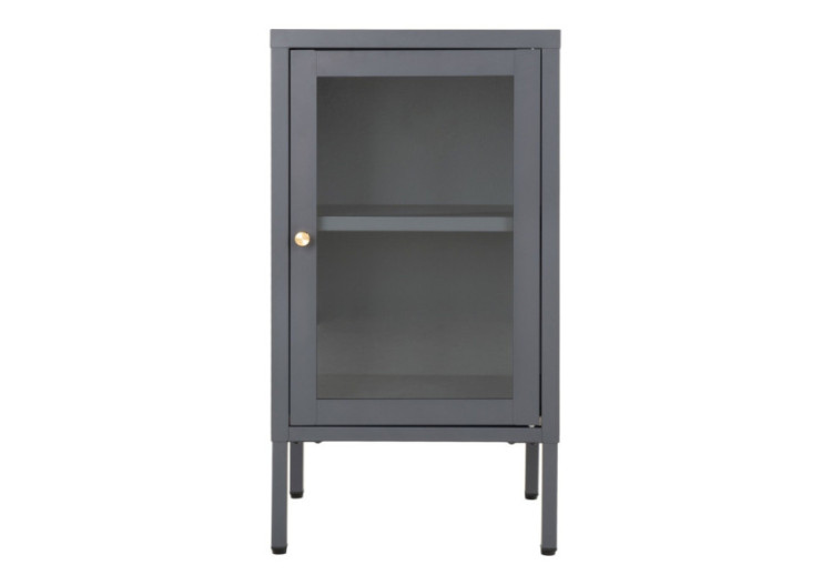 Vitrine Dalby House Nordic - Design Moderne en Acier Gris - 3001048 - House Nordic