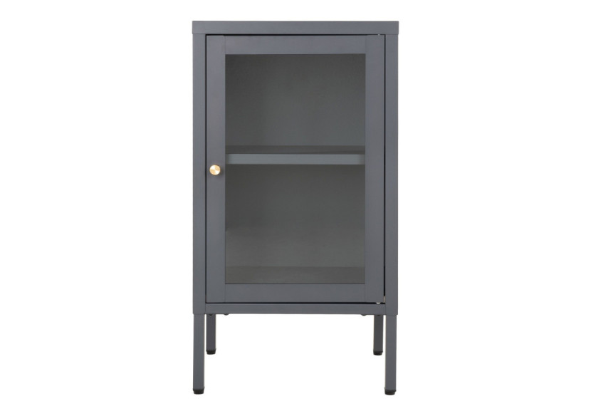 Vitrine Dalby House Nordic - Design Moderne en Acier Gris - 3001048 - House Nordic