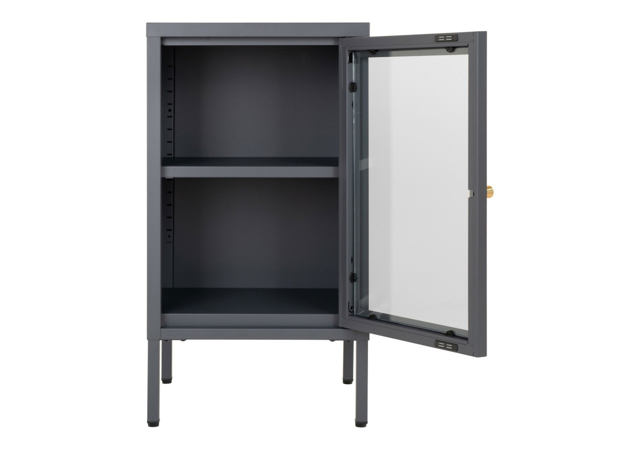 Vitrine Dalby House Nordic - Design Moderne en Acier Gris - 3001048 - House Nordic