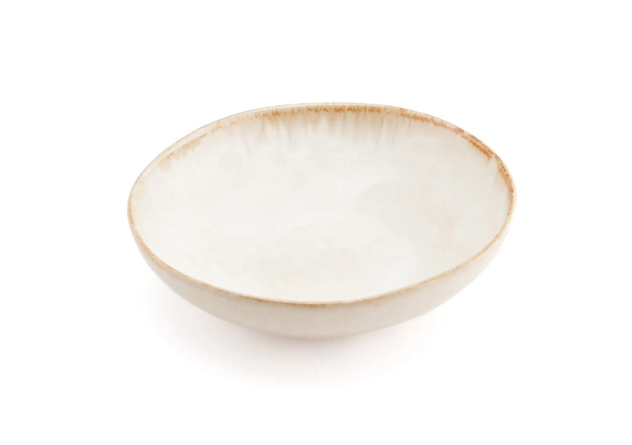 Assiette à Pâtes Cascais - Lot de 4 - Élégance Portugaise - POCE052W-SET4 - Bazar Bizar