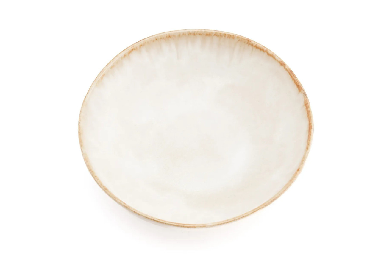 Assiette à Pâtes Cascais - Lot de 4 - Élégance Portugaise - POCE052W-SET4 - Bazar Bizar