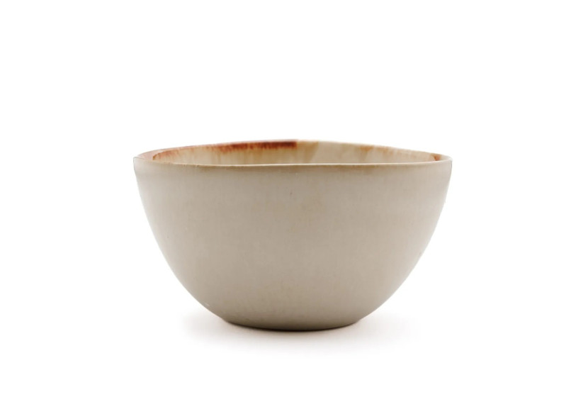 Bol CASCAIS - M - Set de 6 - Céramique portugaise raffinée - POCE056W-M-SET6 - Bazar Bizar