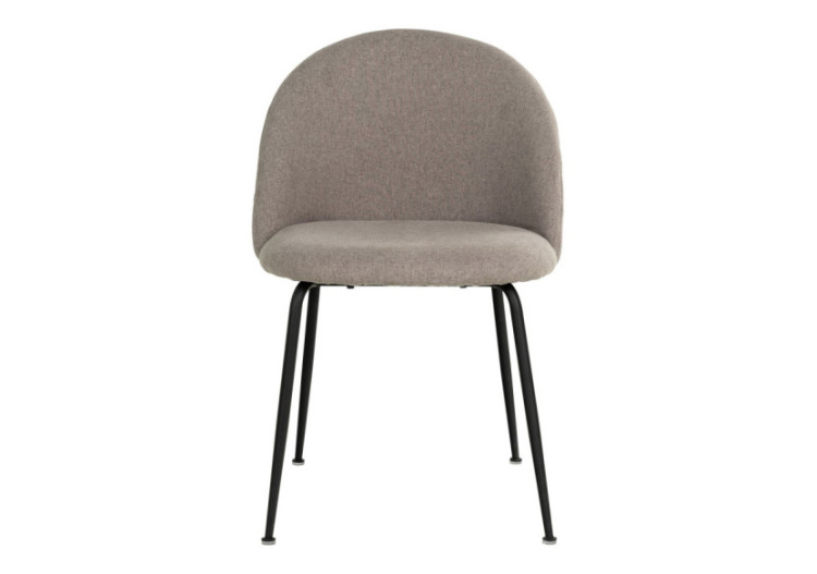 Chaise de Salle à Manger Geneve - Pierre avec pieds noirs - 1001259 - House Nordic 2