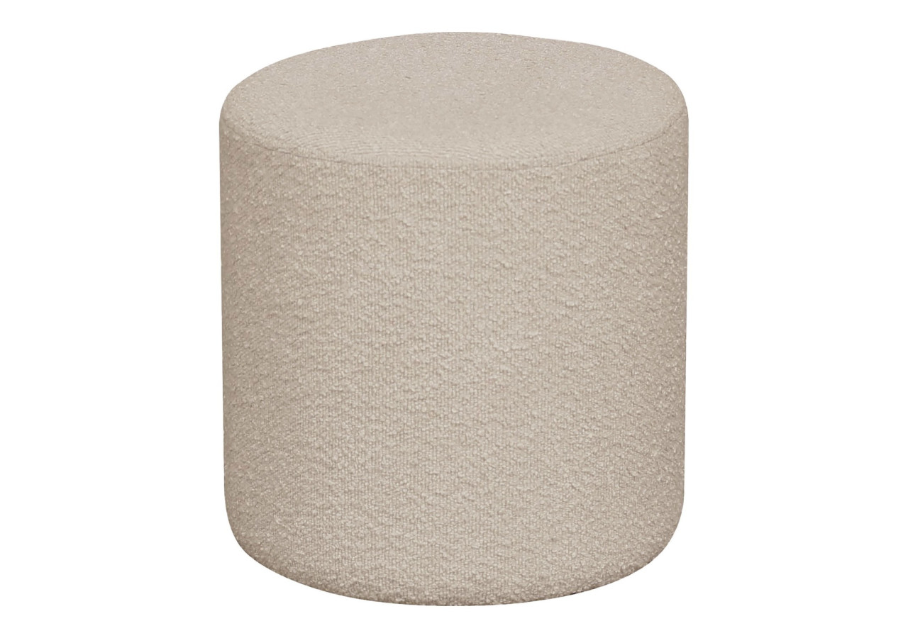 Pouf Ejby - Boucle beige, 34x36 cm - 1501114 - House Nordic