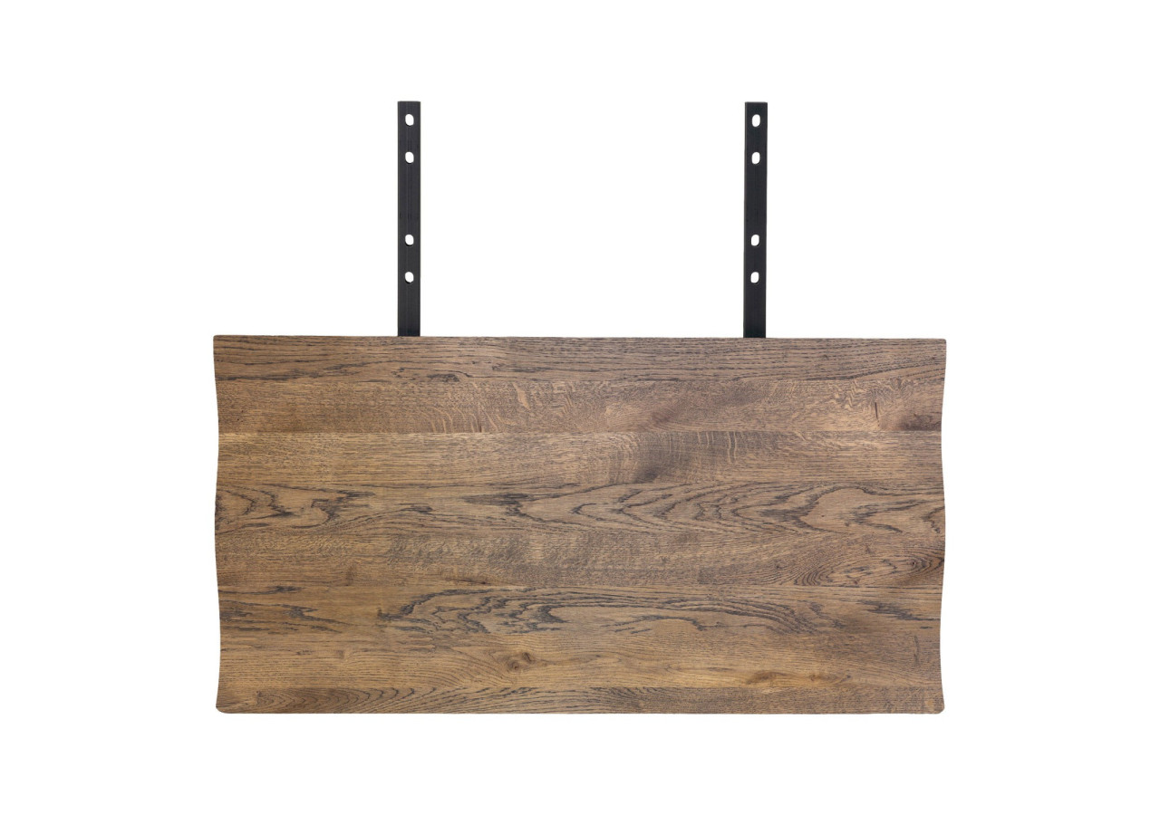Plates d’Extension pour Table Toulon - Bord Ondulé - Ensemble de deux en chêne fumé huilé - 2201610 - House Nordic