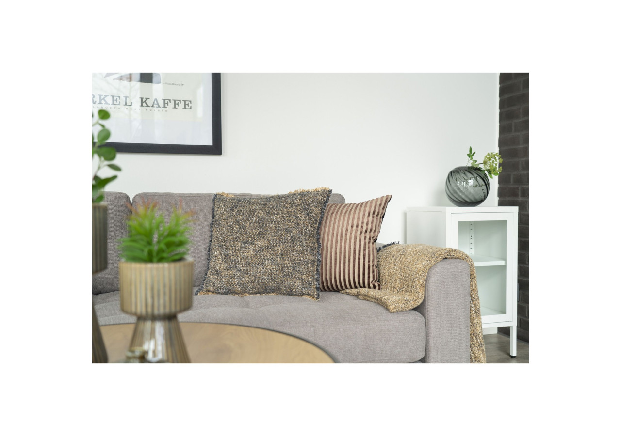 Plaid Ely - Plaid bleu/jaune, 130x170 cm - 3960911 - House Nordic