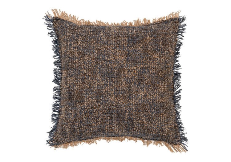 Coussin ELY - Bleu et jaune 45x45 cm - 3962098 - House Nordic