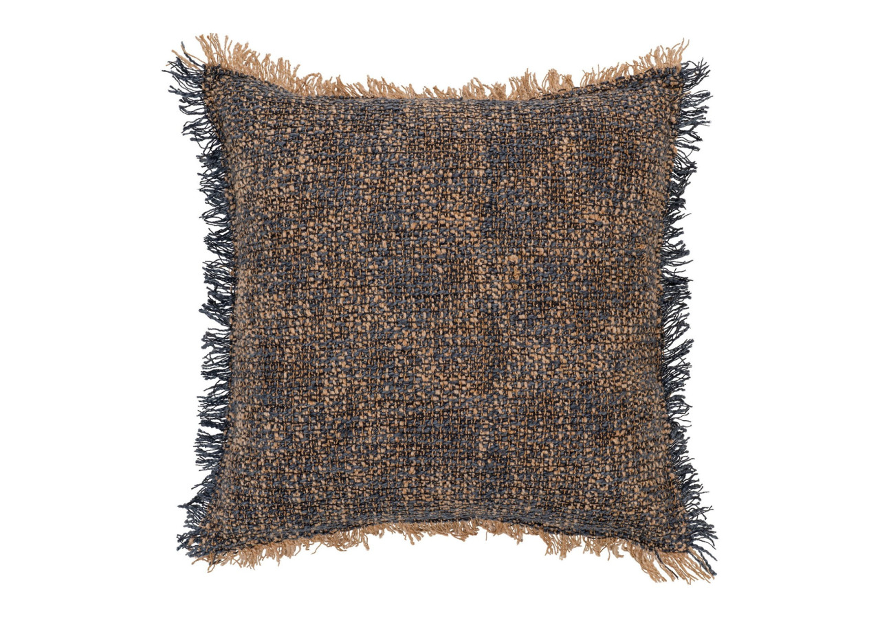 Coussin ELY - Bleu et jaune 45x45 cm - 3962098 - House Nordic
