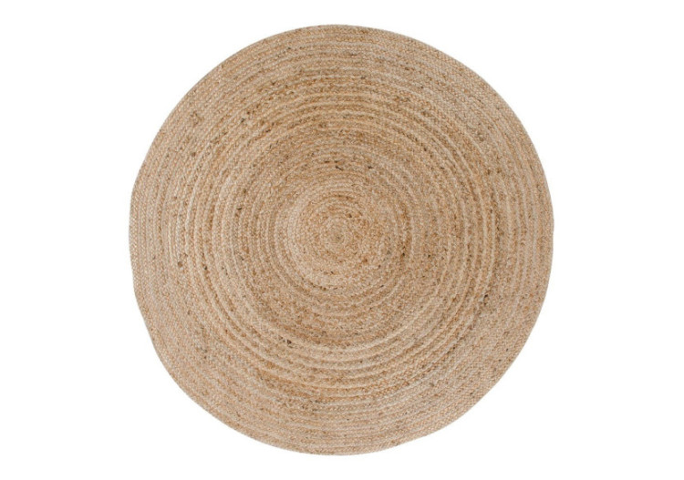 Tapis BOMBAY - Jute tressé nature 180 cm - 3981092 - House Nordic