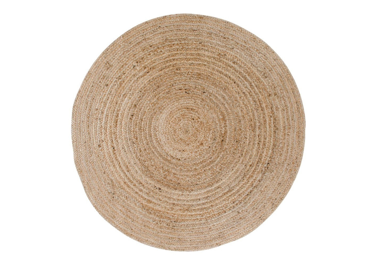 Tapis BOMBAY - Jute tressé nature 180 cm - 3981092 - House Nordic