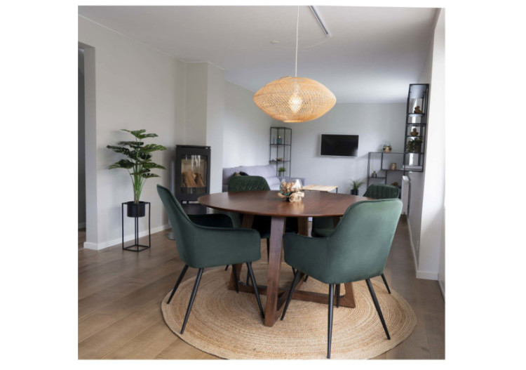 Tapis BOMBAY - Jute tressé nature 180 cm - 3981092 - House Nordic 2