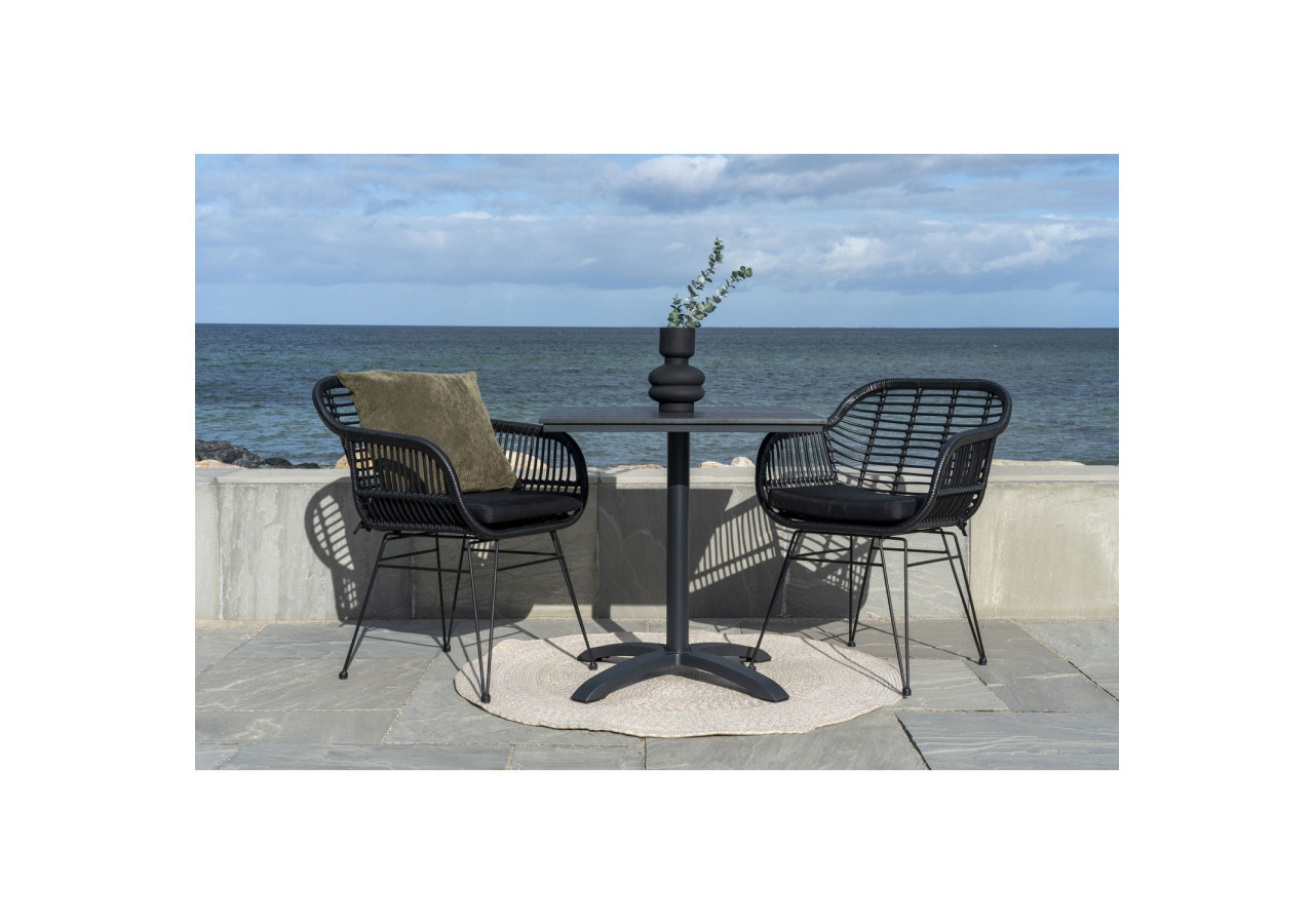 Tapis MENORCA - 100% Plastique Recyclé, Sable, 120 cm - 3981300 - House Nordic