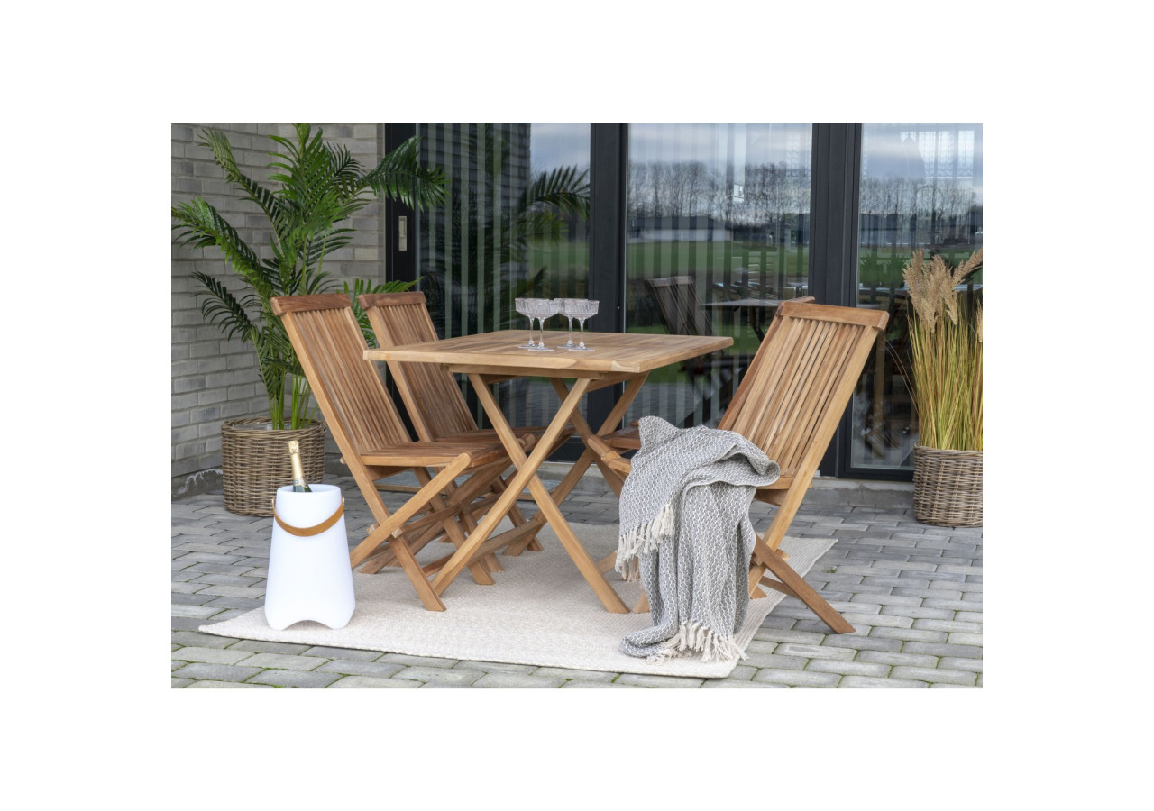 Tapis MENORCA - 100% Plastique Recyclé, Sable, 140x200 cm - 3981305 - House Nordic