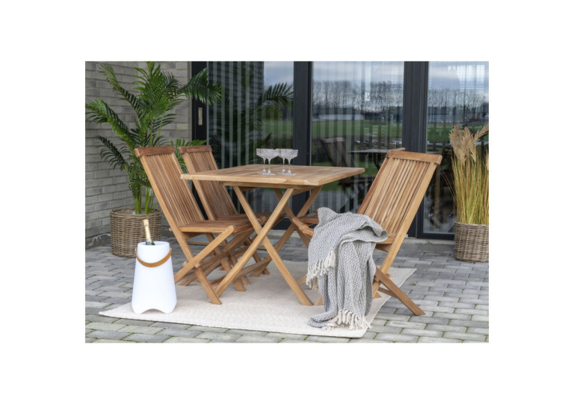 Tapis MENORCA - 100% Plastique Recyclé, Sable, 140x200 cm - 3981305 - House Nordic