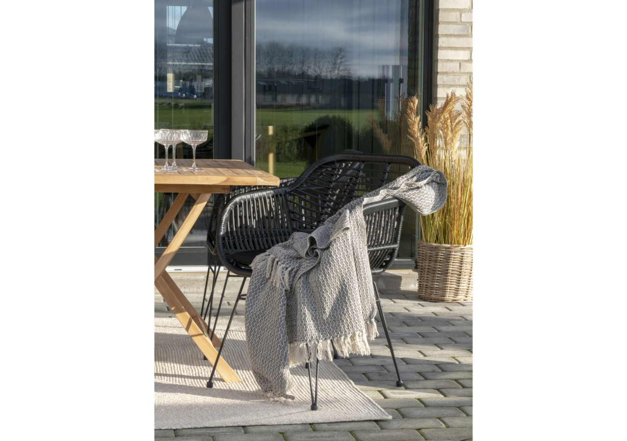 Tapis MENORCA - 100% Plastique Recyclé, Sable, 140x200 cm - 3981305 - House Nordic