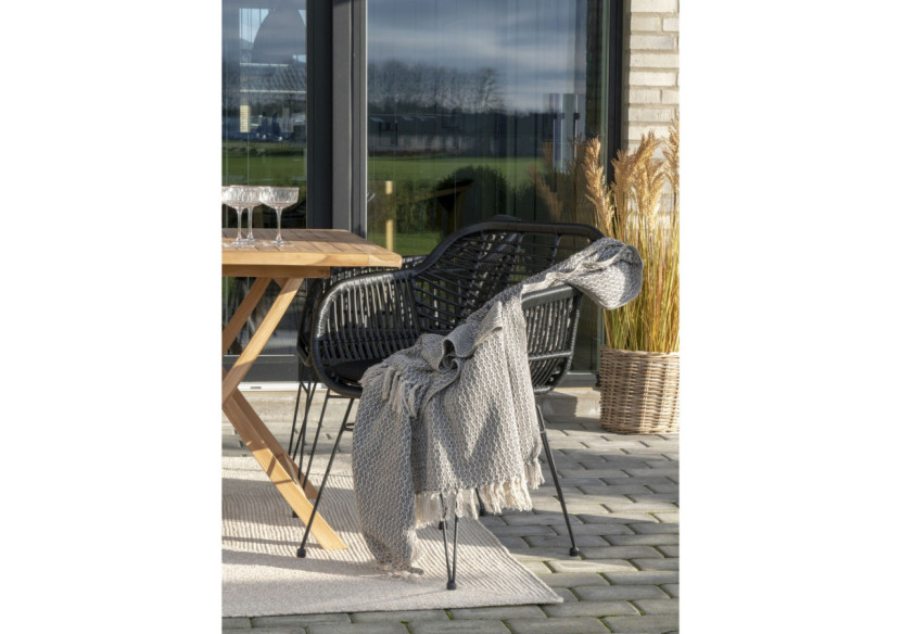 Tapis MENORCA - 100% Plastique Recyclé, Sable, 140x200 cm - 3981305 - House Nordic