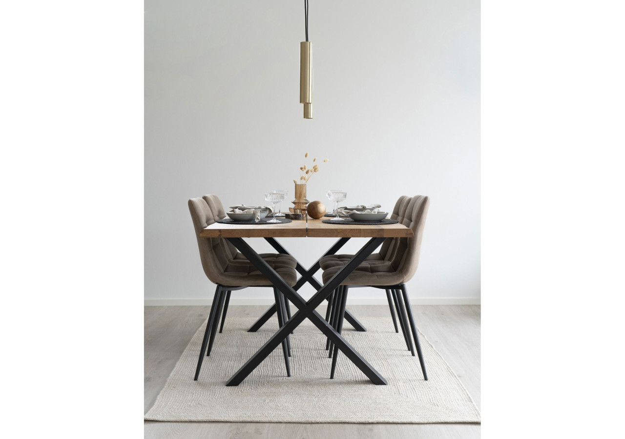 Tapis MENORCA - 100% Plastique Recyclé, Sable, 140x200 cm - 3981305 - House Nordic