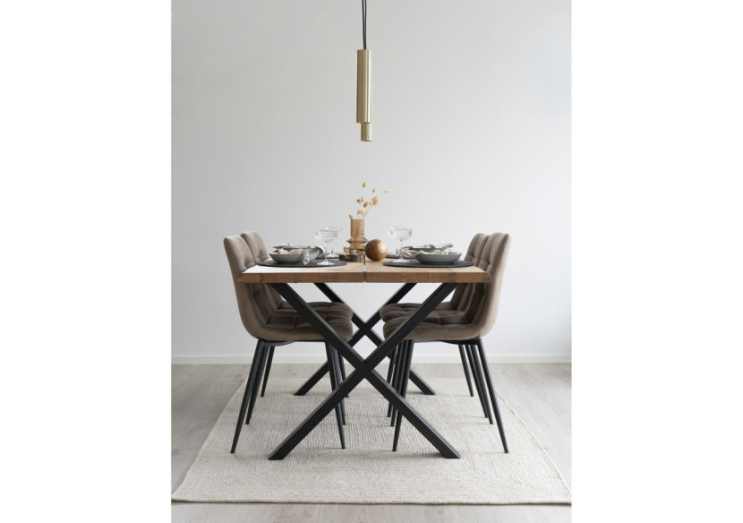 Tapis MENORCA - 100% Plastique Recyclé, Sable, 140x200 cm - 3981305 - House Nordic