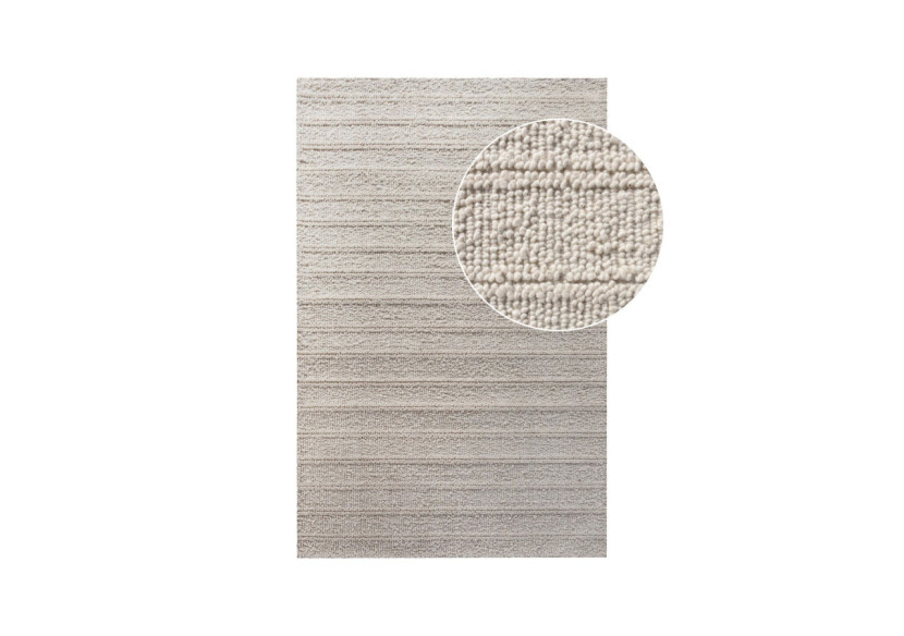 Tapis Dehli - Tissé à la main ivoire 160 x 230 cm - 3981500 - House Nordic Tapis Dehli - Tissé à la main ivoire 160 x 230 cm - 3981500 - House Nordic