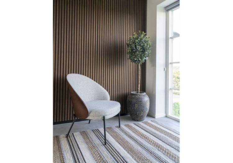 Tapis Morena - Tissé à la main, nature/gris 160x230 cm - 3981516 - House Nordic 2