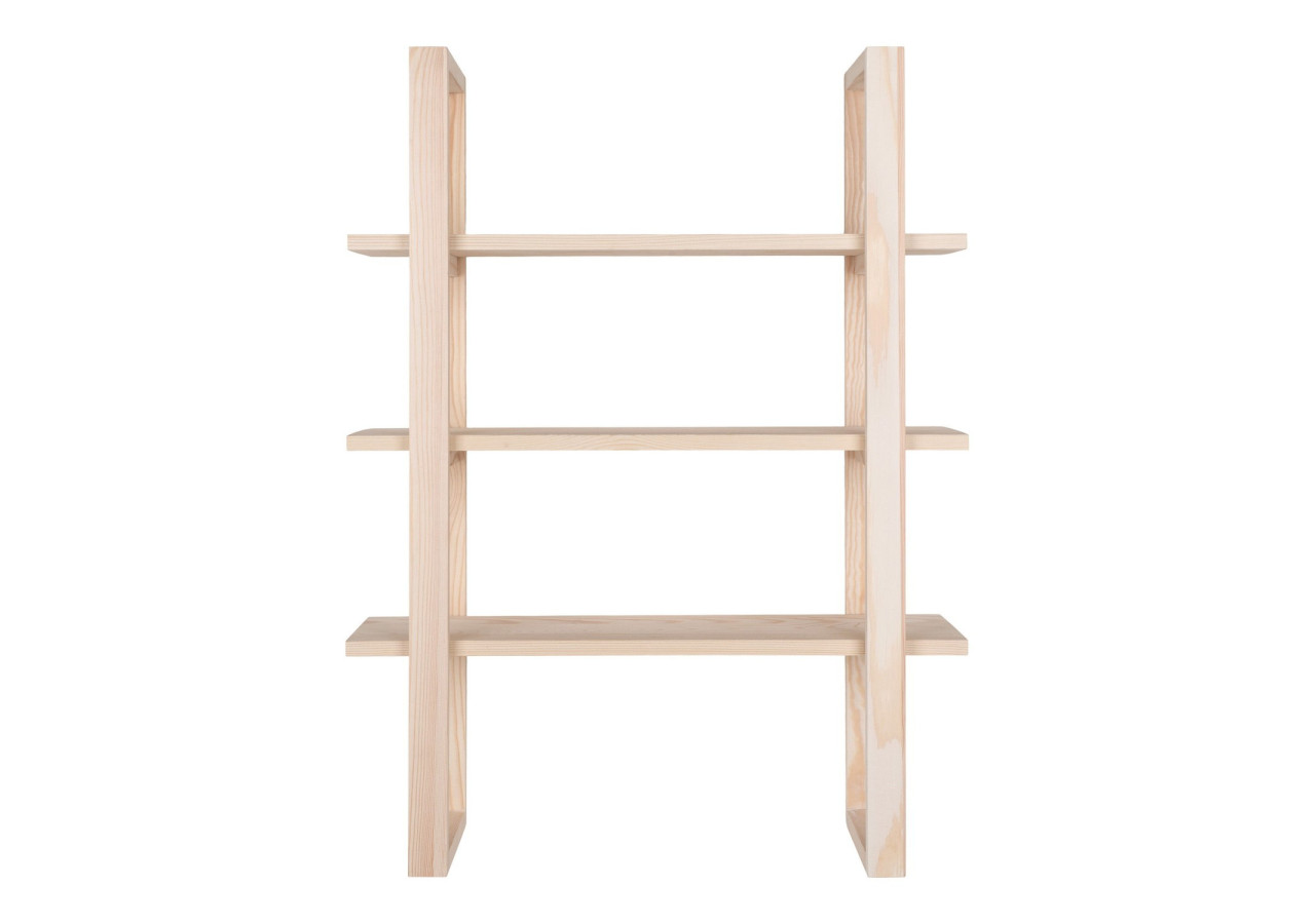 Étagère SANTIAGO - En bois de paulownia, naturel, 48 x 63 cm - 4291110 - House Nordic