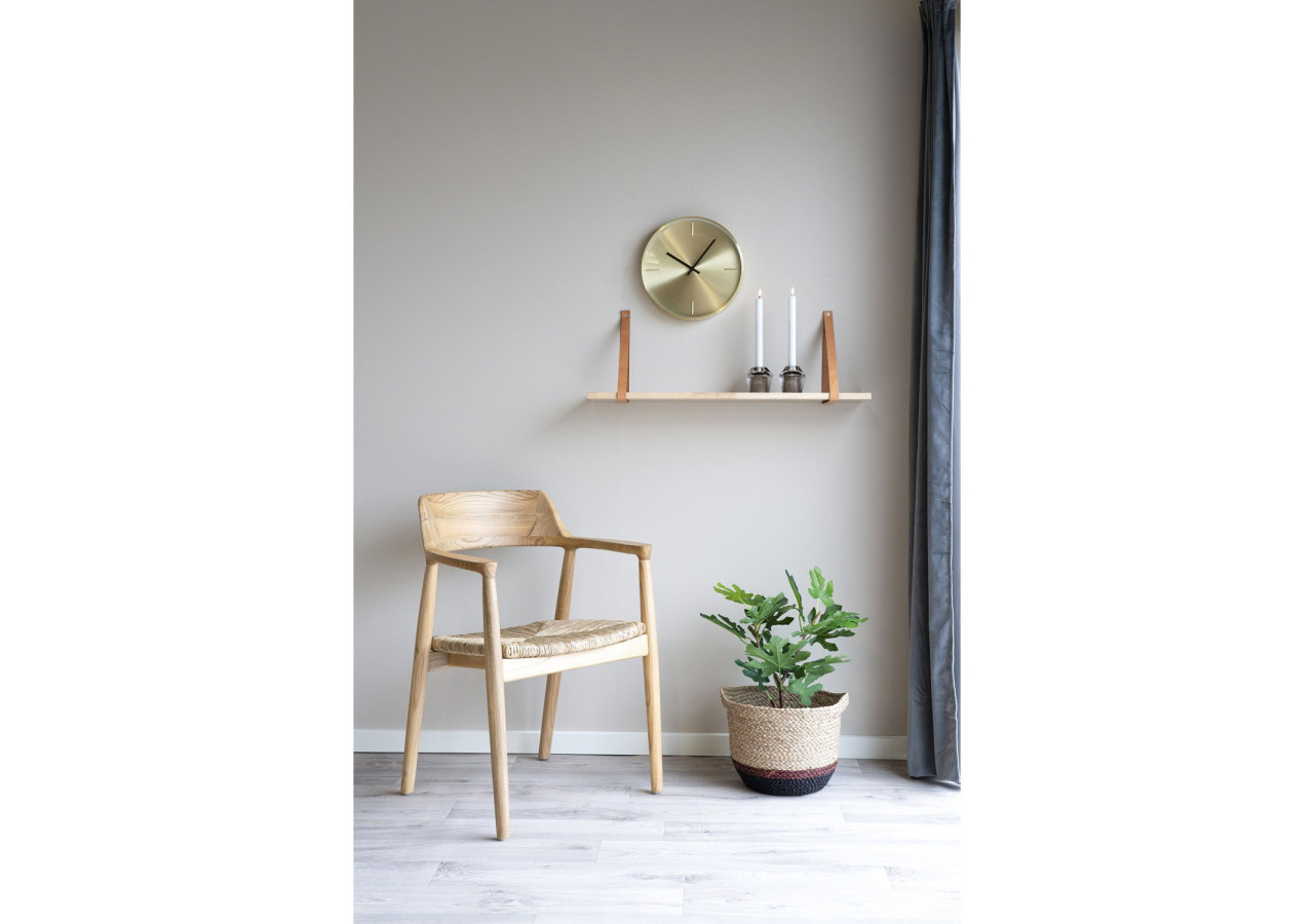 Horloge murale ISTANBUL - Aluminium doré, Ø 30 cm - 4361110 - House Nordic