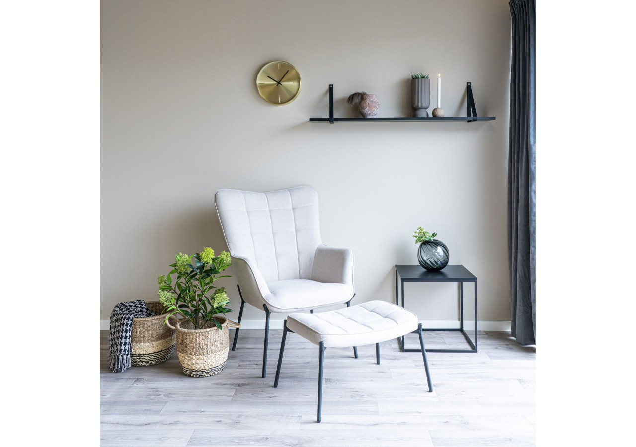 Horloge murale ISTANBUL - Aluminium doré, Ø 30 cm - 4361110 - House Nordic