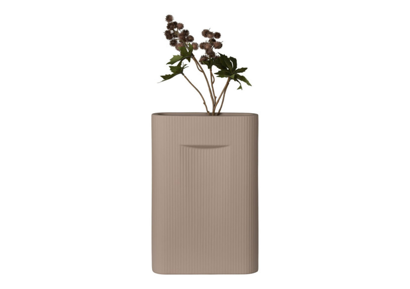 Vase en céramique - Marron 24x8,5x35,5 cm - 4441764 - House Nordic