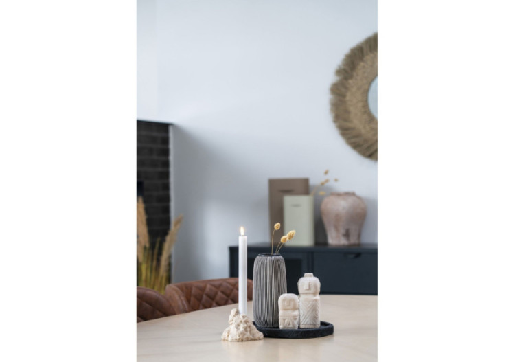 Plateau en ciment - Noir 26,5x26x2 cm - 4501355 - House Nordic 2