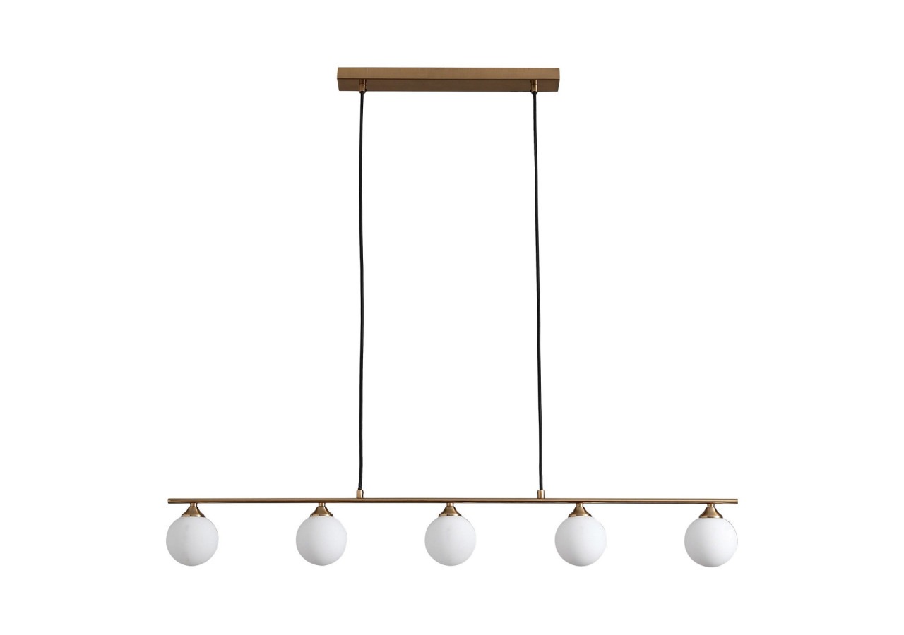 Suspension Halifax - Laiton, cordon en tissu 150 cm - 6406290 - House Nordic