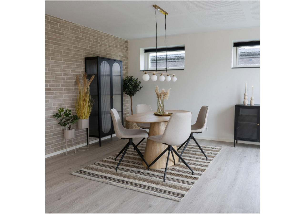 Suspension Halifax - Laiton, cordon en tissu 150 cm - 6406290 - House Nordic