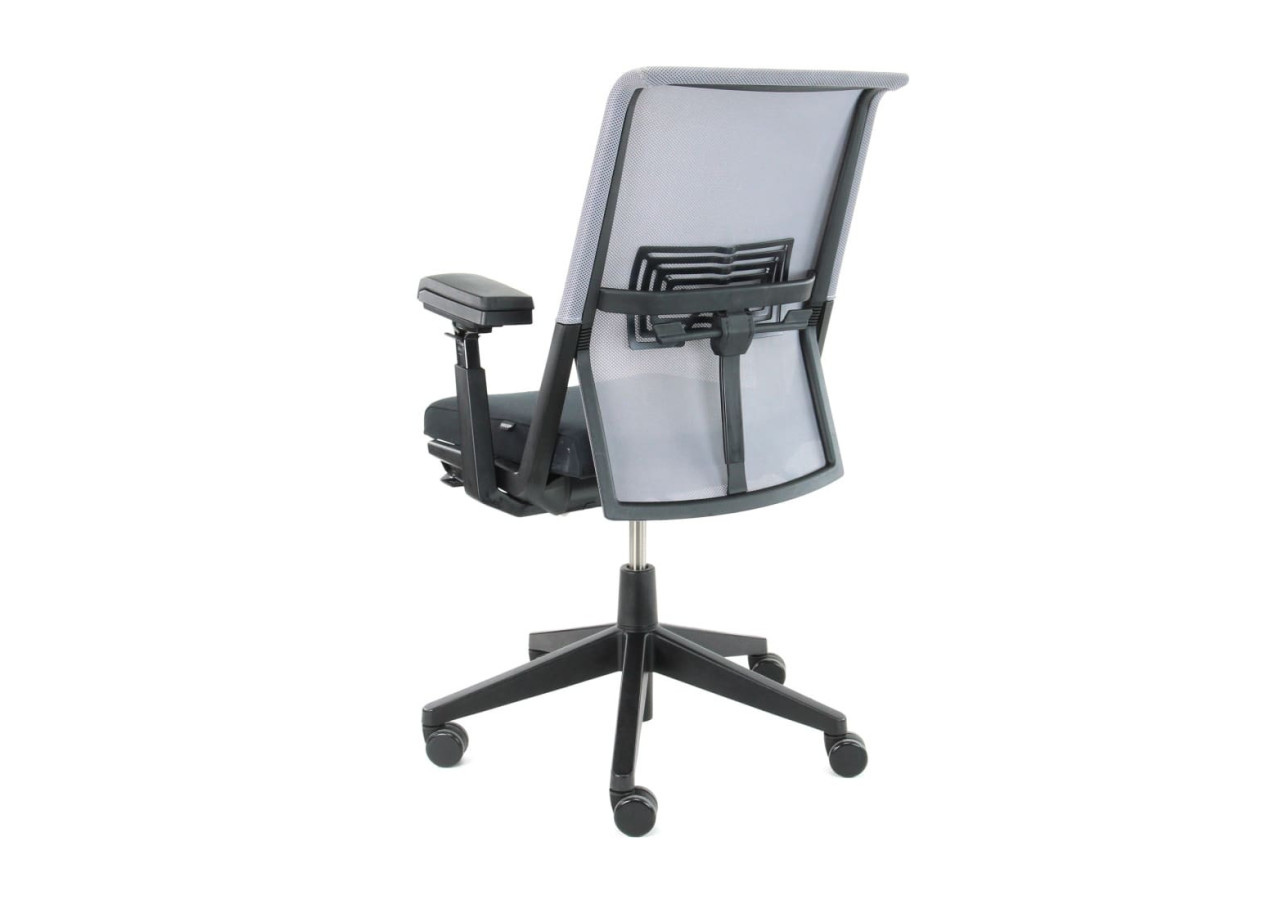 Chaise de Bureau Haworth Comforto 5965 - Grise et Noire, Ergonomique - R_COMF_59_GR_SSB - Refurbished