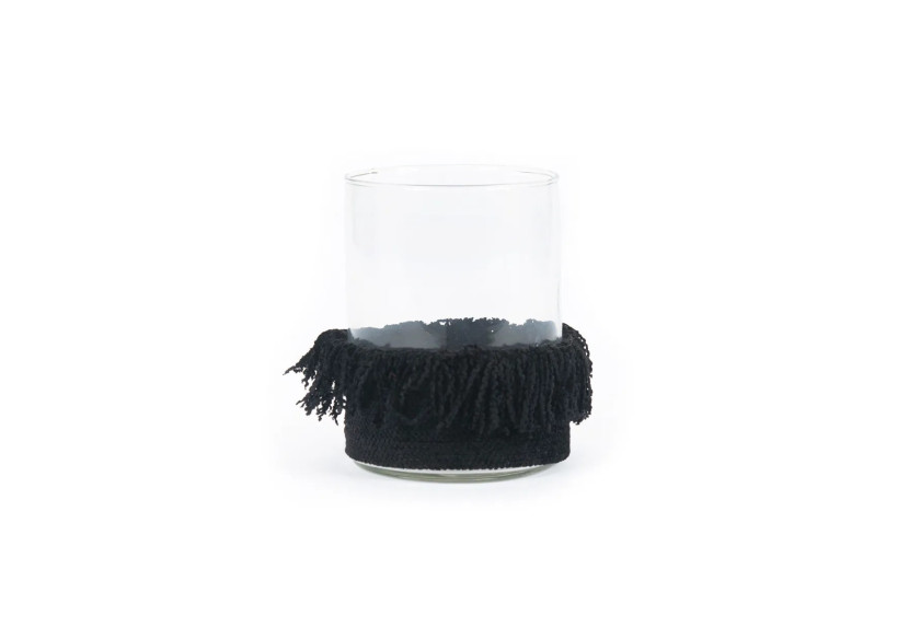 Bougeoir Oh My Gee - Velours Noir - Taille L - INIE009BV-L - Bazar Bizar