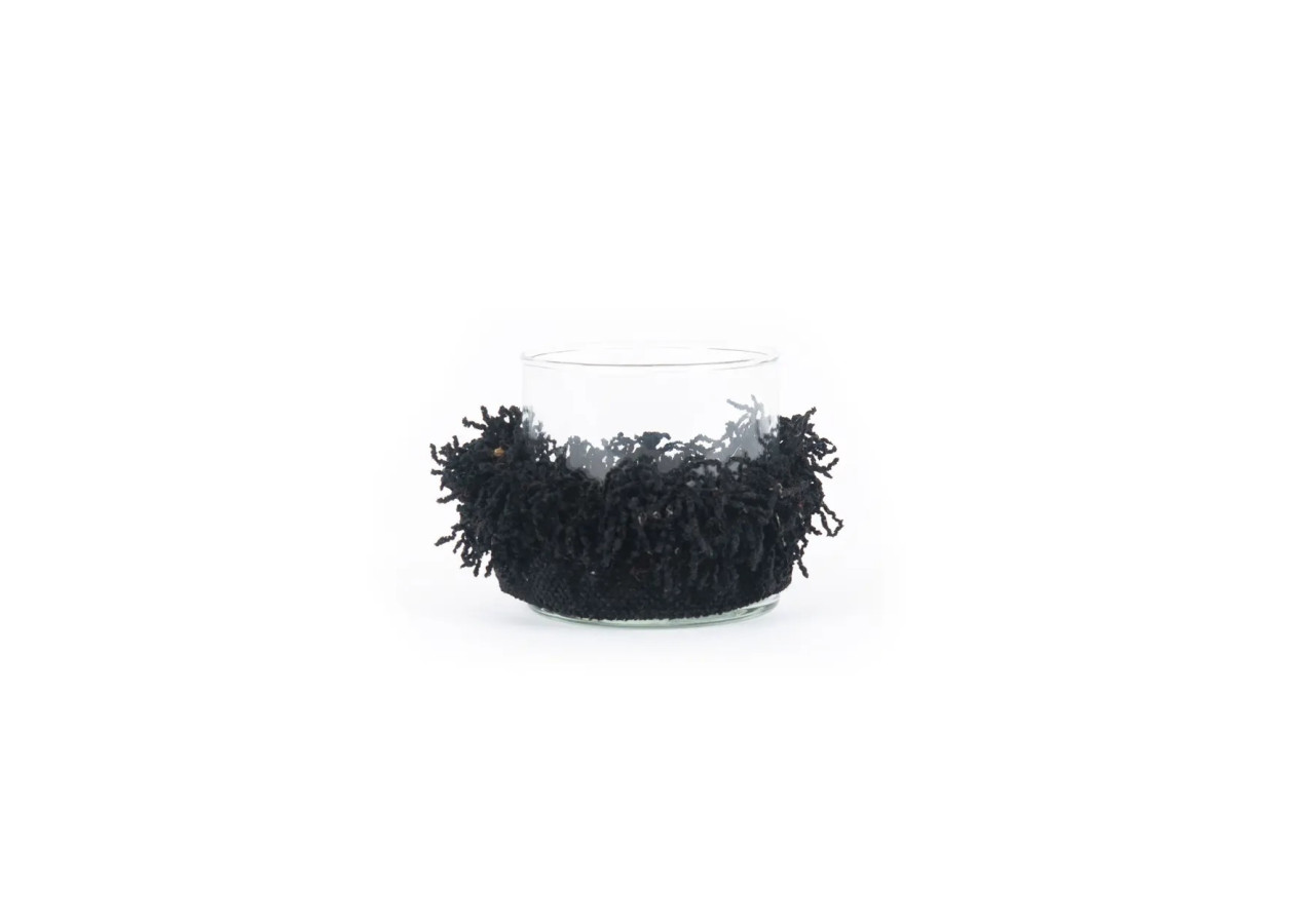 Bougeoir Oh My Gee - Velours Noir - Taille S - INIE009BV-S - Bazar Bizar