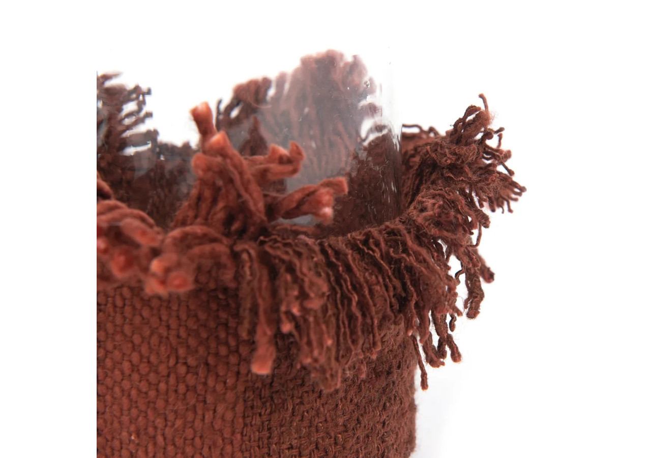 Bougeoir Oh My Gee - Velours Bourgogne - Taille S - INIE009BuV-S - Bazar Bizar