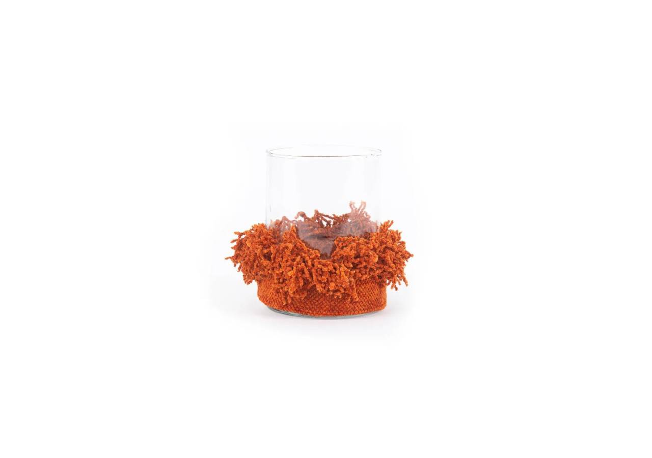 Bougeoir Oh My Gee - Velours Rouille - Taille M - INIE009RuV-M - Bazar Bizar