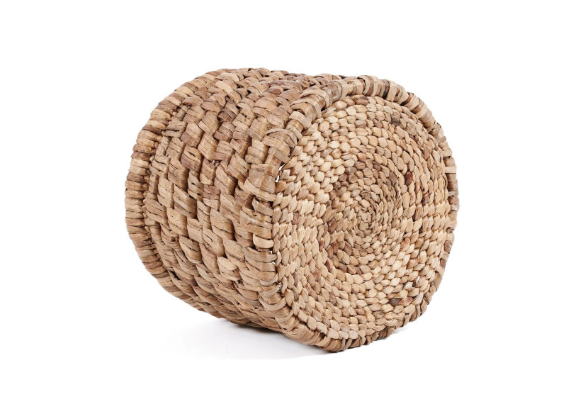 Panier Choppy - Tressé en eau hyacinthe avec motif dynamique - JAHA004N - Bazar Bizar