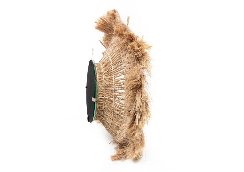 Miroir Abaca Solomon - Naturel et élégant - JAPA037N - Bazar Bizar