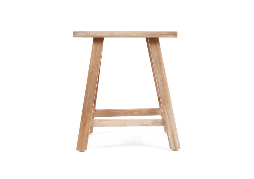 Tabouret ORIKI - Teck recyclé et design moderne - JAAM040N - Bazar Bizar