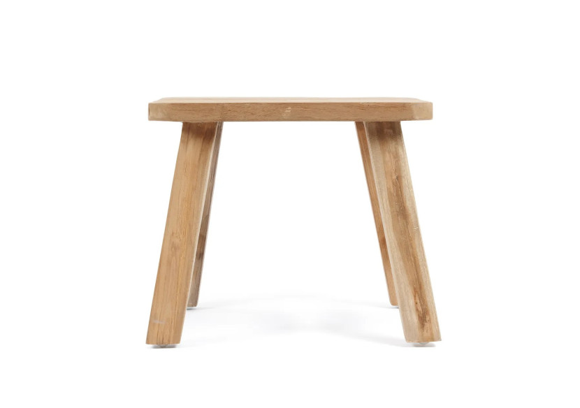 Tabouret QUINCY - Teck recyclé et design pratique - JAAM039N - Bazar Bizar Tabouret QUINCY - Teck recyclé et design pratique - JAAM039N - Bazar Bizar