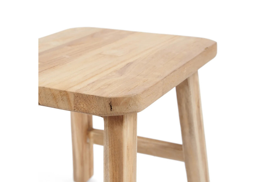 Tabouret QUINCY - Teck recyclé et design pratique - JAAM039N - Bazar Bizar Tabouret QUINCY - Teck recyclé et design pratique - JAAM039N - Bazar Bizar