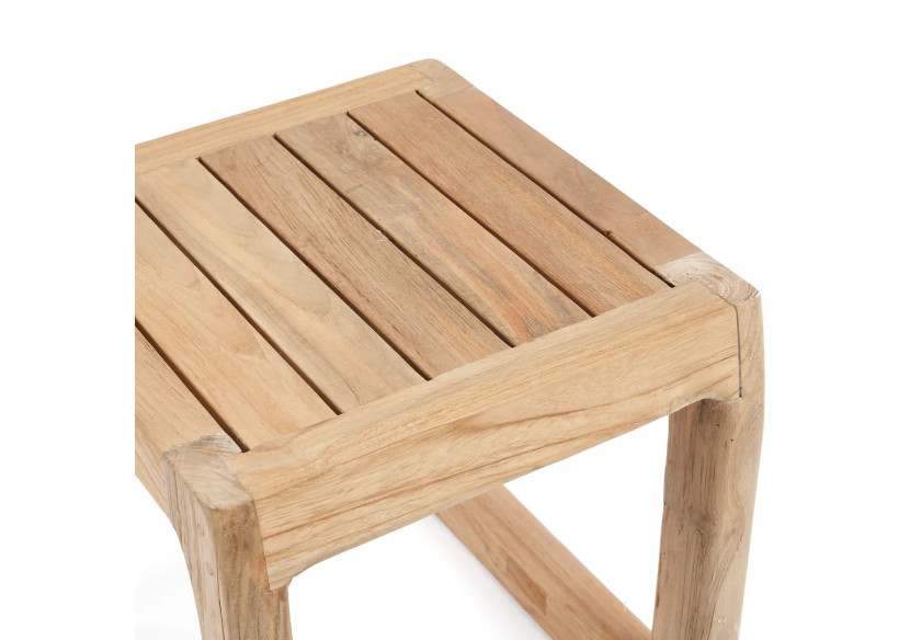 Tabouret SYMI - Teck recyclé et design élégant - JASE010N - Bazar Bizar Tabouret SYMI - Teck recyclé et design élégant - JASE010N - Bazar Bizar