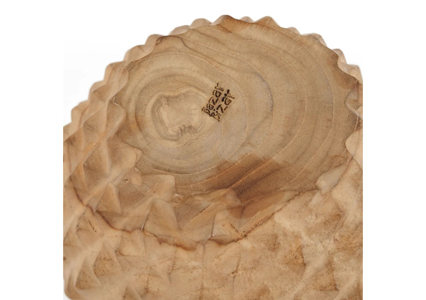 Bol en Teck Durian - Taille Moyenne et Élégance Naturelle - BASU602 - Bazar Bizar Bol en Teck Durian - Taille Moyenne et Élégance Naturelle - BASU602 - Bazar Bizar