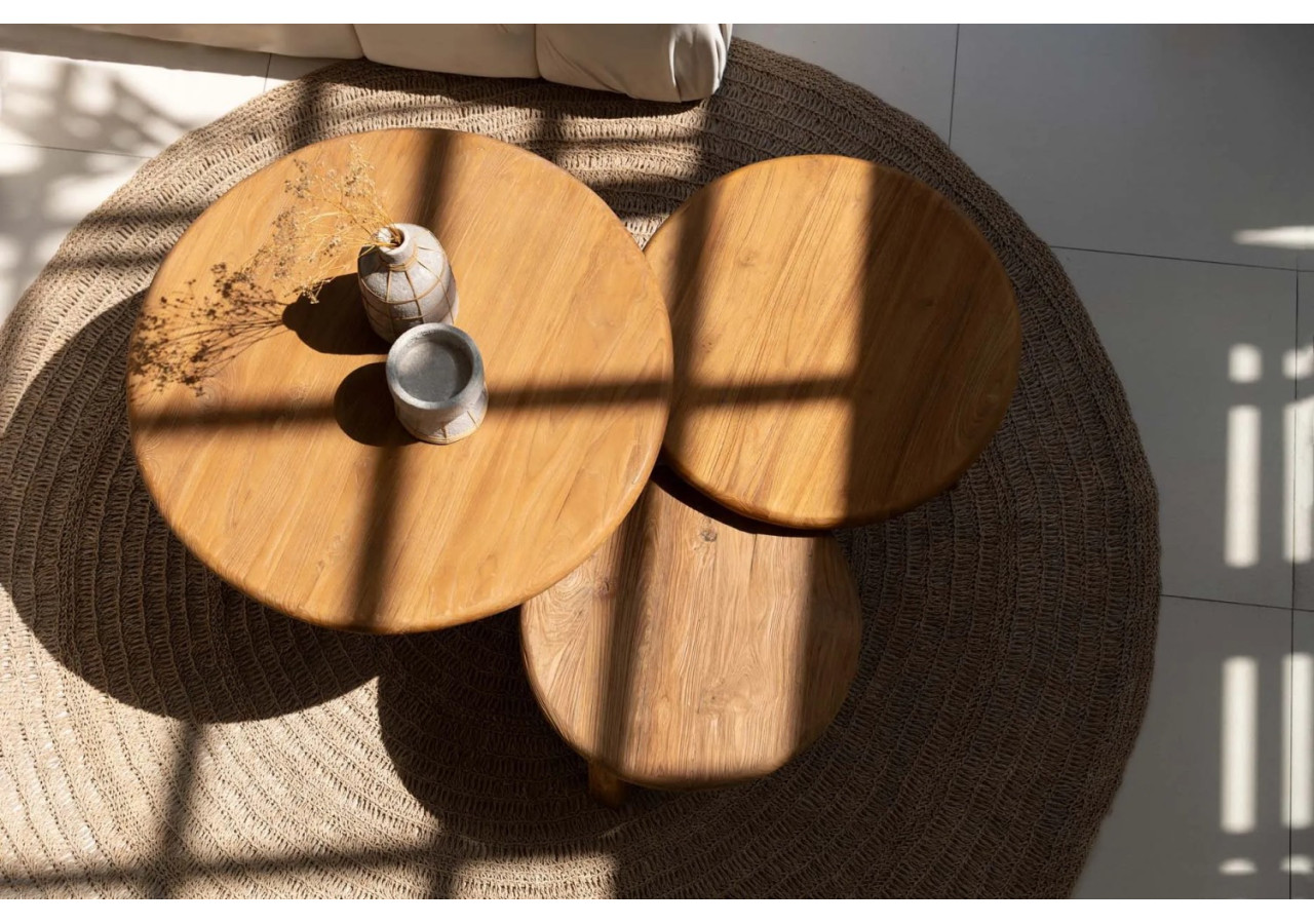 Table Basse Fusuma - Moyenne Taille et Design Élégant - JASE018N-M - Bazar Bizar