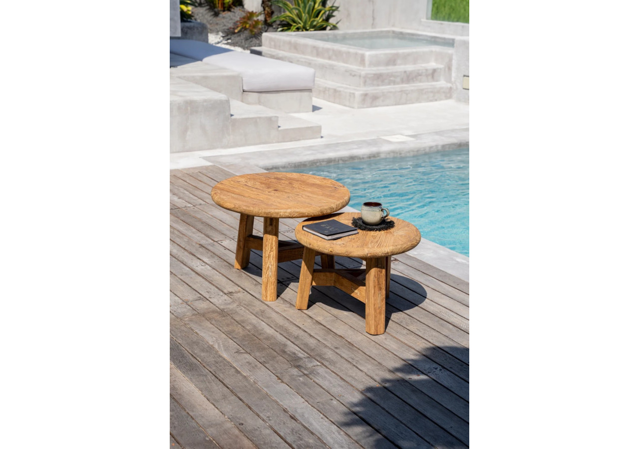 Table Basse Fusuma - Moyenne Taille et Design Élégant - JASE018N-M - Bazar Bizar