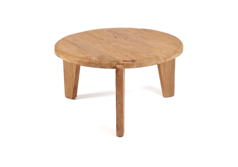 Table Basse Wabi Sabi - Grande Taille et Design Écologique - JASE015N-L - Bazar Bizar