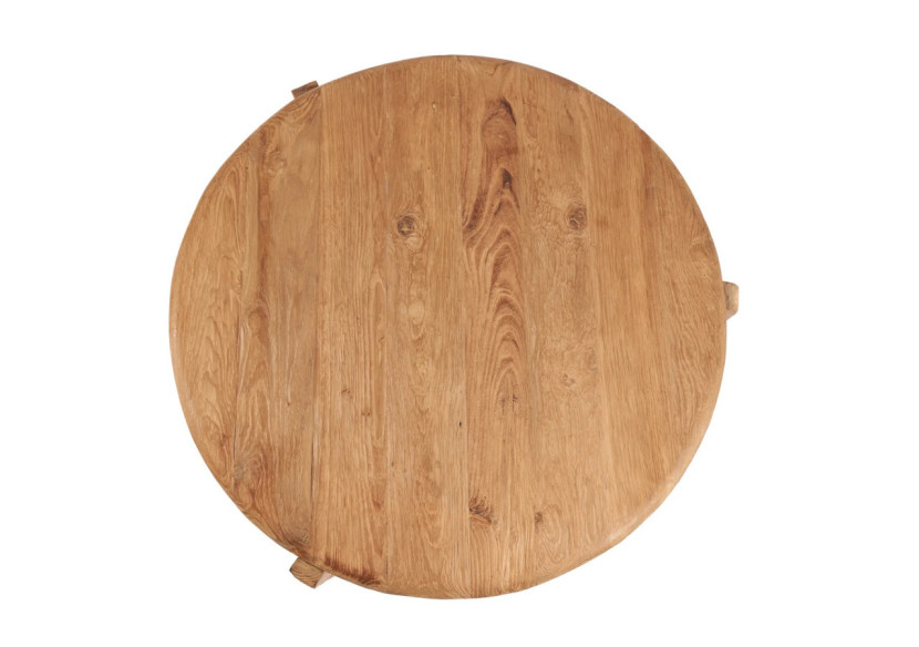 Table Basse Wabi Sabi - Grande Taille et Design Écologique - JASE015N-L - Bazar Bizar